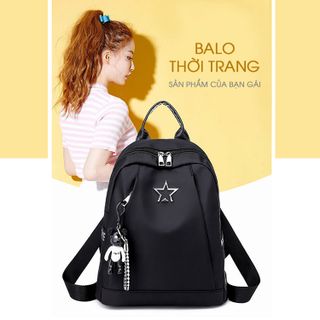 Balo Nữ Vải Dù Chống Thấm Tốt Thời Trang Hàn Quốc D1229