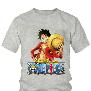 Áo thun Nam One Piece Luffy Anime Mẫu 3 7 Màu