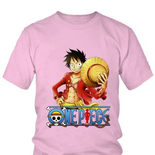 Áo thun Nam One Piece Luffy Anime Mẫu 3 7 Màu