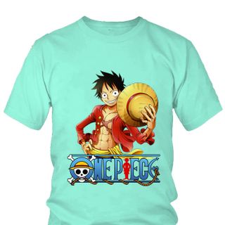 Áo thun Nam One Piece Luffy Anime Mẫu 3 7 Màu