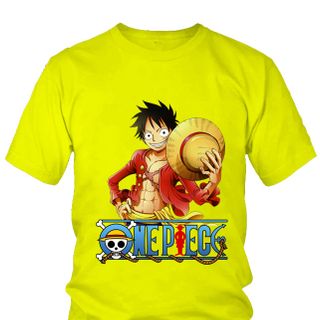 Áo thun Nam One Piece Luffy Anime Mẫu 3 7 Màu