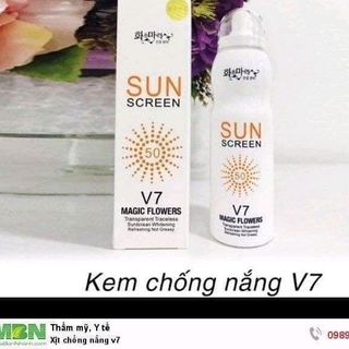 kem chống nắg V7