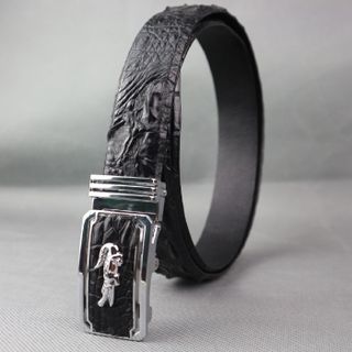 Dây Nịt Da Cá Sấu Liền Nguyên Con Phần Gai Lưng CB01-01G Giá Tại Xưởng Thắt Lưng Da Cá Sấu