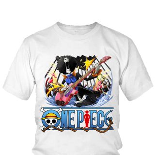 Áo thun Nam One Piece Brook Anime Mẫu 3 7 Màu