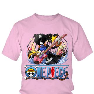 Áo thun Nam One Piece Brook Anime Mẫu 3 7 Màu