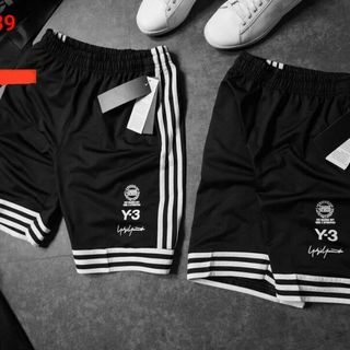 Quần shorts Y-3 thun lưới mè