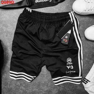 Quần shorts Y-3 thun lưới mè