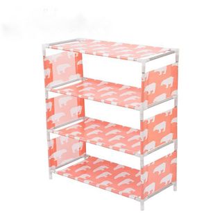 Kệ Giày Láp Ráp 4 Tầng