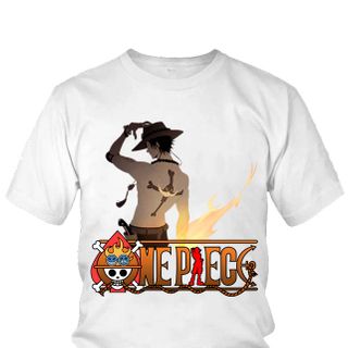 Áo thun Nam One Piece Ace Anime Mẫu 13 7 Màu