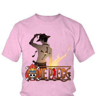 Áo thun Nam One Piece Ace Anime Mẫu 13 7 Màu