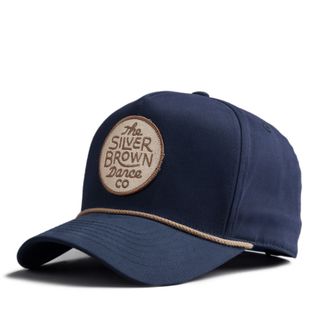 Nón kết thời trang logo Silver Brown tròn 2 màu