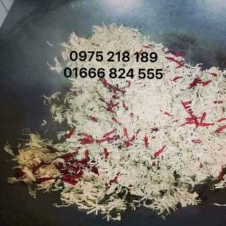 Sỉ khô gà lá chanh 160k