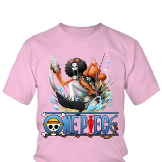Áo thun Nam One Piece Brook Anime Mẫu 4 7 Màu