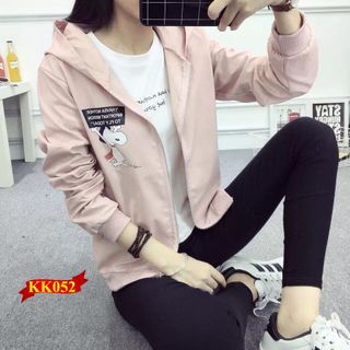 ÁO KHOÁC KAKI HÌNH CHÓ KUTE - KK052