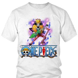 Áo thun Nam One Piece Brook Anime Mẫu 5 7 Màu