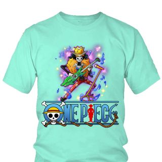 Áo thun Nam One Piece Brook Anime Mẫu 5 7 Màu