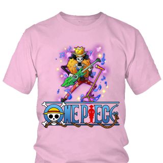 Áo thun Nam One Piece Brook Anime Mẫu 5 7 Màu