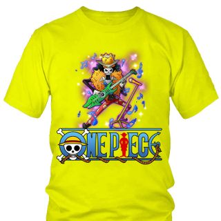 Áo thun Nam One Piece Brook Anime Mẫu 5 7 Màu