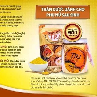 Tinh bột nghệ nguyên chất Tri