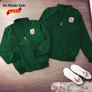 ÁO KHOÁC KAKI LOGO BROWN - KK037