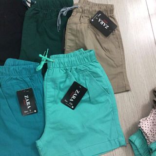 Quần sọt kaki lưng thun