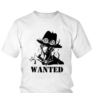 Áo thun Nam One Piece Ace Anime Mẫu 2 7 Màu