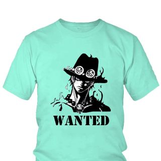 Áo thun Nam One Piece Ace Anime Mẫu 2 7 Màu