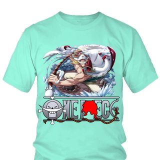 Áo thun Nam One Piece Râu Trắng Anime Mẫu 6 7 Màu