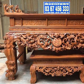 Sập Thờ Mai Gỗ Gụ