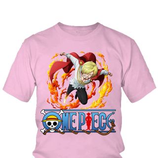 Áo thun Nam One Piece Sanji Anime Mẫu 3 7 Màu