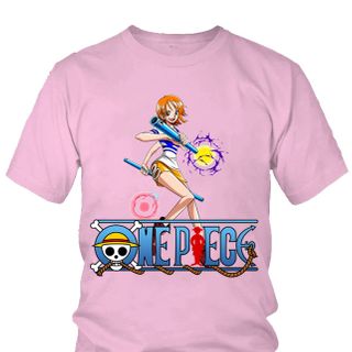Áo thun Nam One Piece Nami Anime Mẫu 3 7 Màu