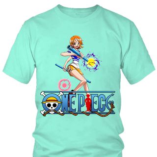 Áo thun Nam One Piece Nami Anime Mẫu 3 7 Màu