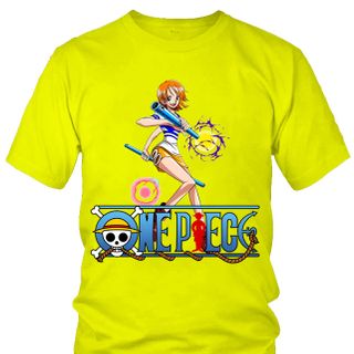 Áo thun Nam One Piece Nami Anime Mẫu 3 7 Màu