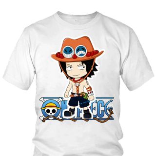 Áo thun thời trang One Piece Chibi Anime Mẫu 16