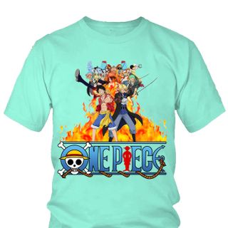 Áo thun Nam One Piece Luffy Anime Mẫu 12 7 Màu