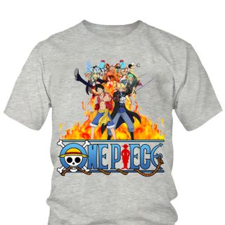 Áo thun Nam One Piece Luffy Anime Mẫu 12 7 Màu