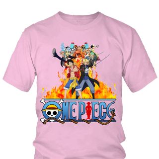 Áo thun Nam One Piece Luffy Anime Mẫu 12 7 Màu