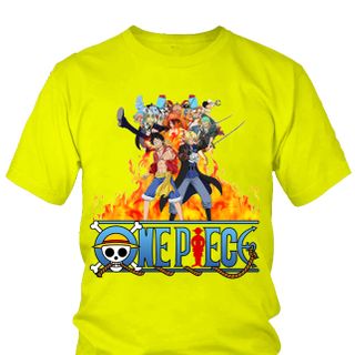 Áo thun Nam One Piece Luffy Anime Mẫu 12 7 Màu