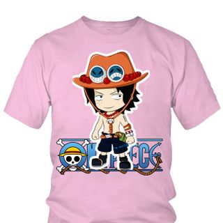 Áo thun thời trang One Piece Chibi Anime Mẫu 16