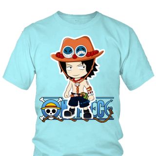 Áo thun thời trang One Piece Chibi Anime Mẫu 16