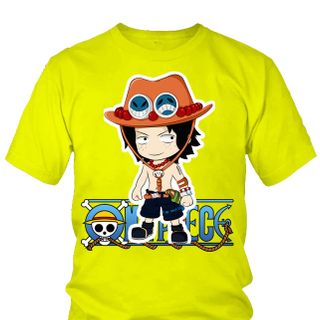 Áo thun thời trang One Piece Chibi Anime Mẫu 16
