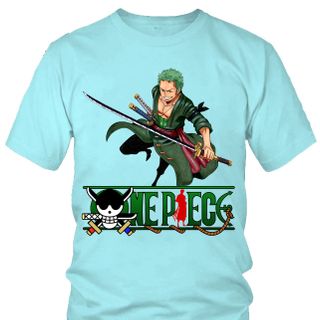 Áo thun Nam One Piece Zoro Anime Mẫu 3