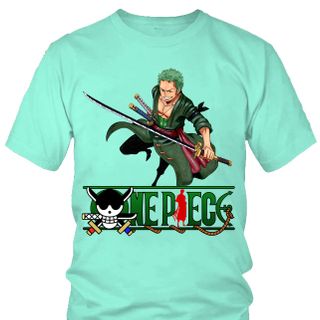 Áo thun Nam One Piece Zoro Anime Mẫu 3