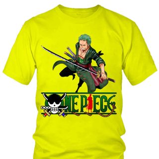 Áo thun Nam One Piece Zoro Anime Mẫu 3