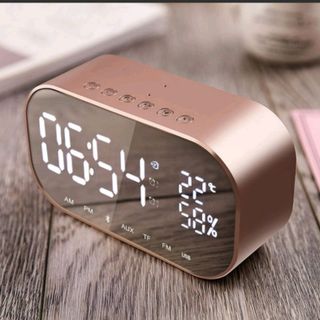 loa blotoot kết hợp đồng hồ báo thức