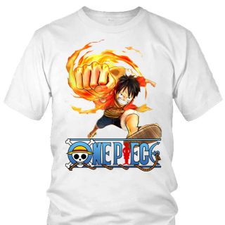 Áo thun Nam One Piece Luffy Anime Mẫu 7 7 Màu