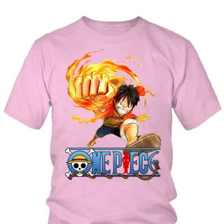 Áo thun Nam One Piece Luffy Anime Mẫu 7 7 Màu