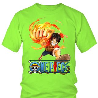Áo thun Nam One Piece Luffy Anime Mẫu 7 7 Màu