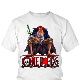 Áo thun Nam One Piece Shanks Anime Mẫu 1 7 Màu