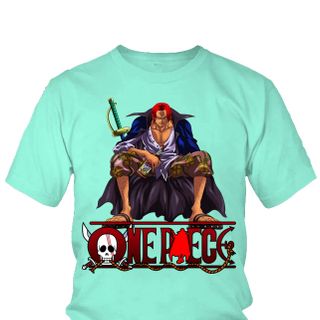 Áo thun Nam One Piece Shanks Anime Mẫu 1 7 Màu